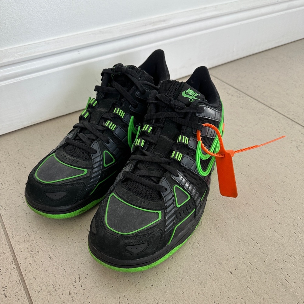 Nike low off white rubber dunk